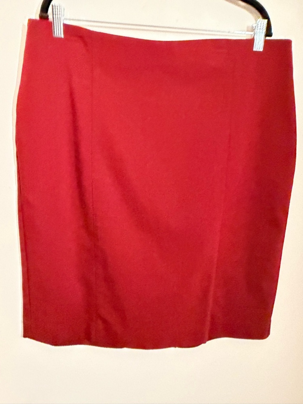 Van Heusen Cherry Red Pencil Skirt